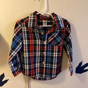 healthtex Toddler Boys Plaid Button down size 2T